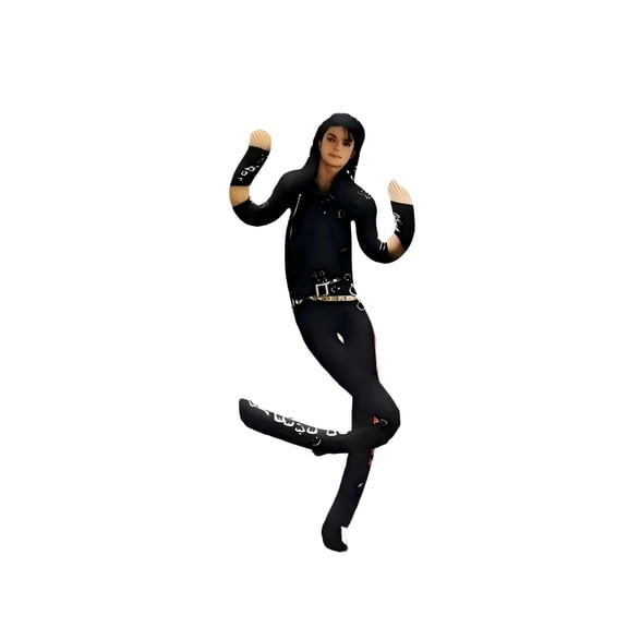 Michaelll Plush Figure,11" Funny Bendable Plush Figure,MJ Inspired Plush Mouse Doll,Styles Vary Poseable Stuffed Figure Collectible Gift For MJ Fans F-A