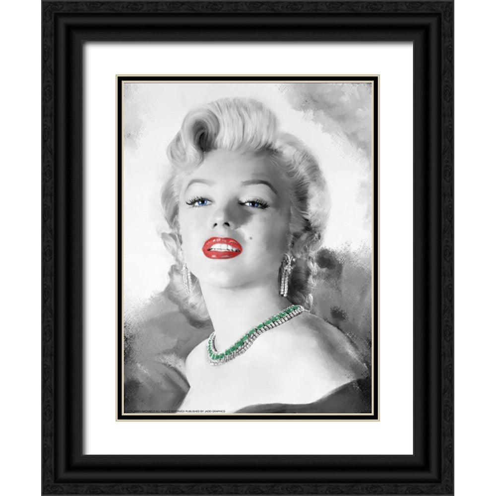 Michaels, Jerry 12x14 Black Ornate Wood Framed with Double Matting Museum  Art Print Titled - Girls Best Friend - Walmart.com, image size:1000x1000