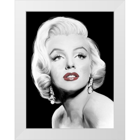 Michaels, Jerry 12x14 White Modern Wood Framed Museum Art Print Titled - Stardust