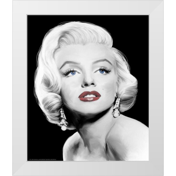 Michaels, Jerry 12x14 White Modern Wood Framed Museum Art Print Titled - Stardust