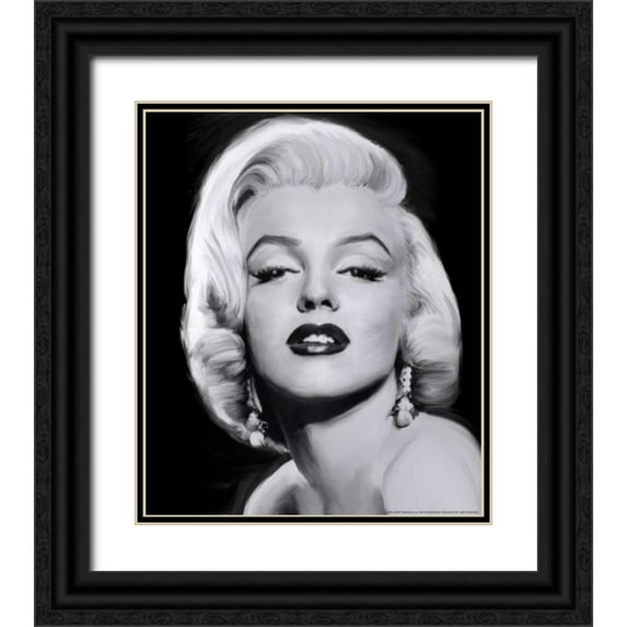 Michaels, Jerry 20x23 Black Ornate Wood Framed with Double Matting Museum Art Print Titled - Come To Me