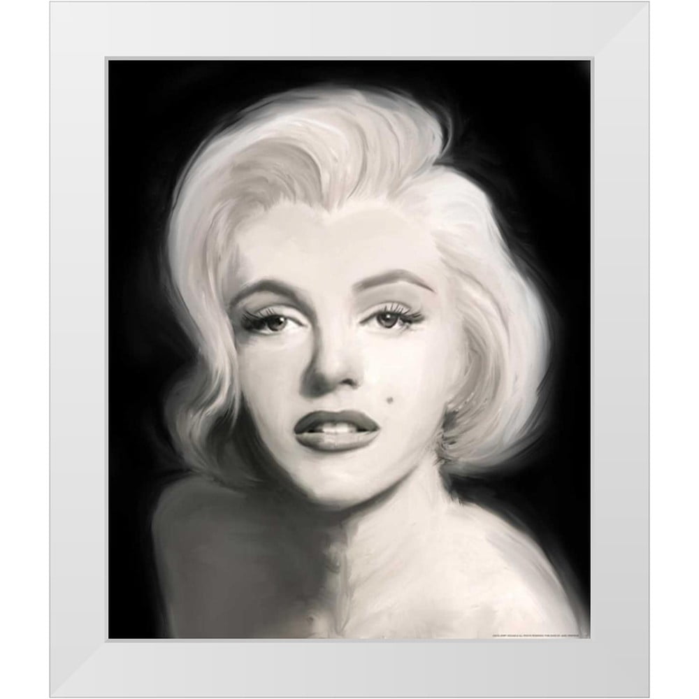 Michaels Jerry 20x23 White Modern Wood Framed Museum Art Print Titled