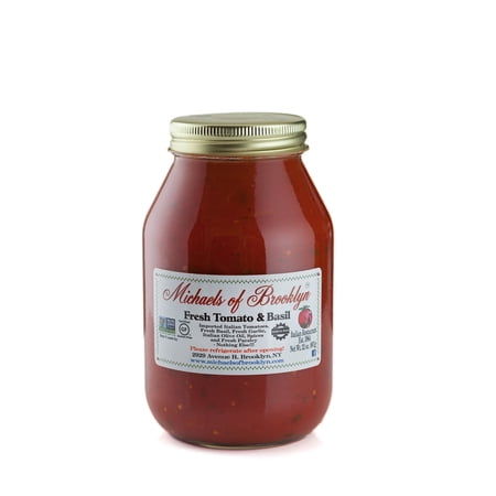 Michaels Of Brooklyn Sauce Pasta Tomato Basil, 16 Oz