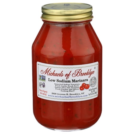 Michaels of Brooklyn Pasta Sauce Marinara 32 oz (Pack of 6)