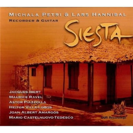 Michala Petri - Siesta: Recorder & Guitar - Music & Performance - CD