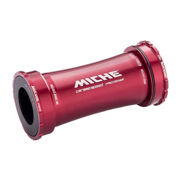 Miche Integrale RD Ceramic Speed Bottom Bracket, Red, 86.5x41 (BB86)