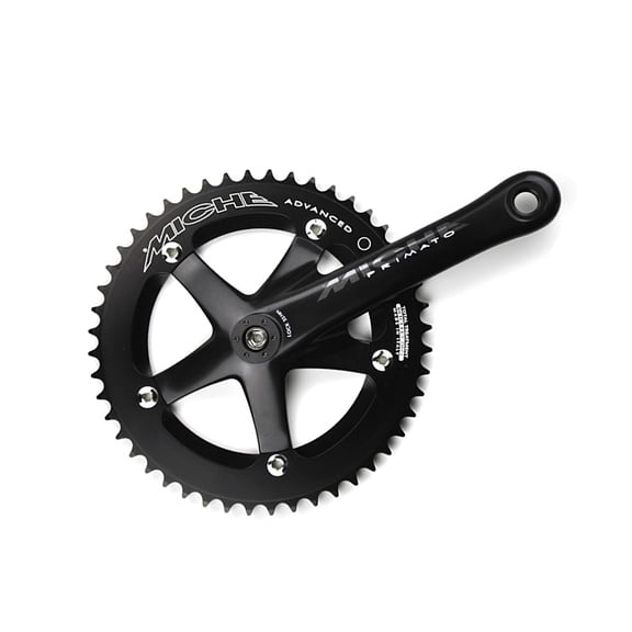 Miche Prim Adv Track C/Set Black 175mm 51T Blk