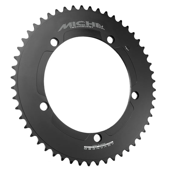 Miche Primato Advanced 144pcd Track Chainring, Black, 57t