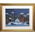 thumbnail image 1 of Michel Delacroix "NUIT DE DECEMBRE" Lithograph Custom Framed Art print New paris Generic, 1 of 5