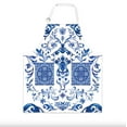 thumbnail image 1 of Michel Design Works Cotton Apron, Indigo Seas (811438), 1 of 4