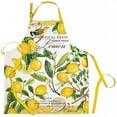 thumbnail image 1 of Michel Design Works Cotton Chef Apron, Lemon Basil, 1 of 1