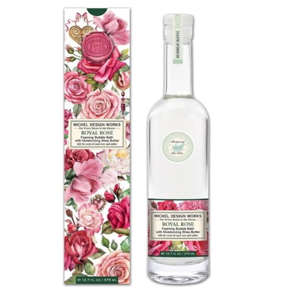 Michel Design Works Foaming Bubble Bath Royal Rose 12.7FlOz