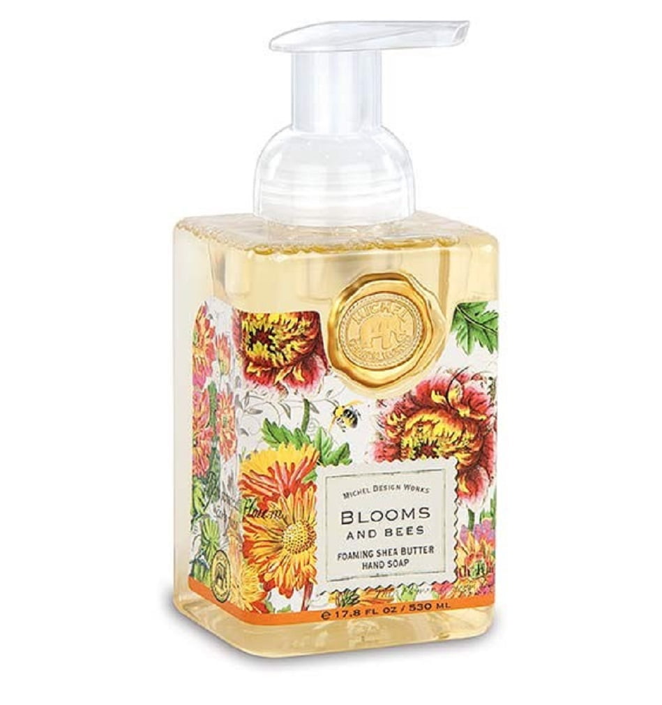 Michel Design Works Foaming Hand Soap, 17.8oz, Blooms & Bees