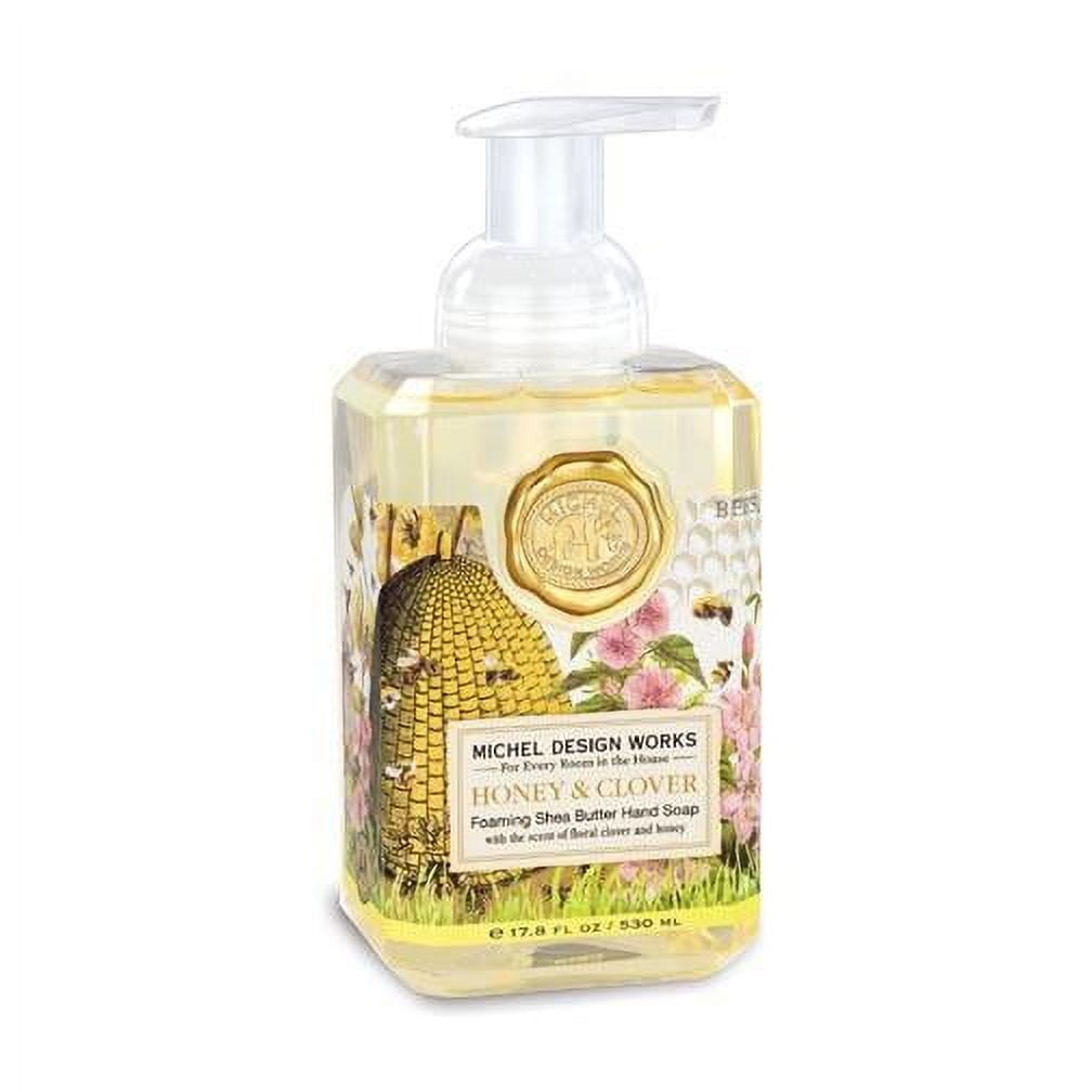 Michel Design Works Foaming Shea Butter Hand Soap 17.8 Oz. - Honey & Clover