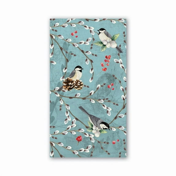 Michel Design Works Hostess Napkins, Winterberry & Balsam (807444)