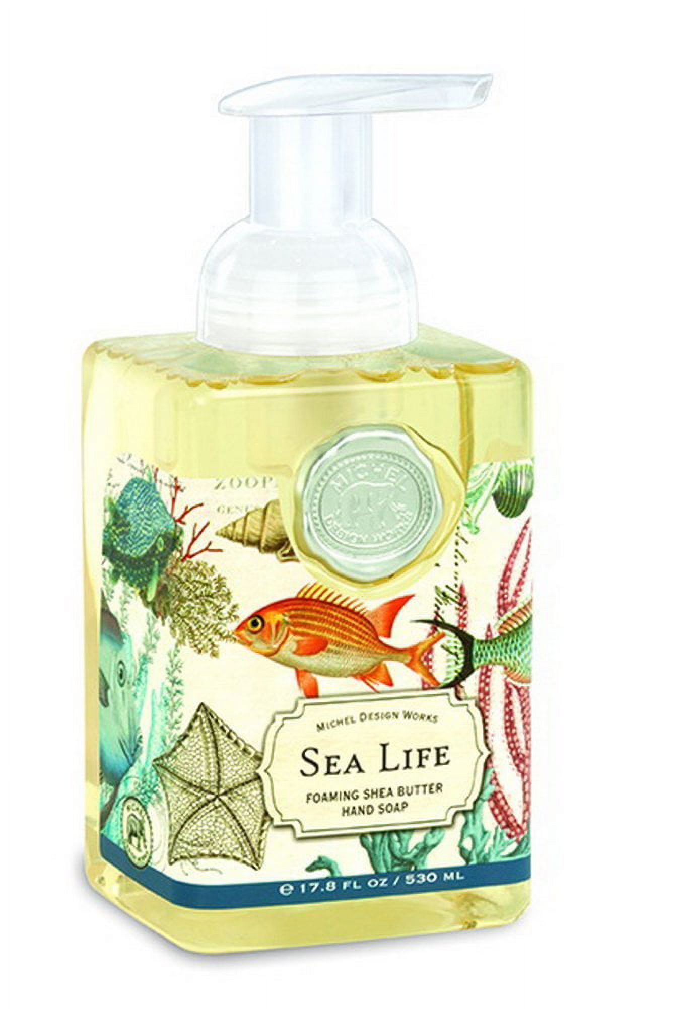 Michel Design Works Sea Life Foaming Shea Butter Hand Soap, 17.8 oz.