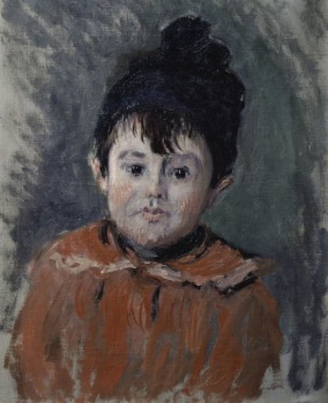 Michel Monet au Bonnet a Pompon  1880  Claude Monet (1840-1926French)  Musee Marmottan Paris Canvas Art - Claude Monet (18 x 24)