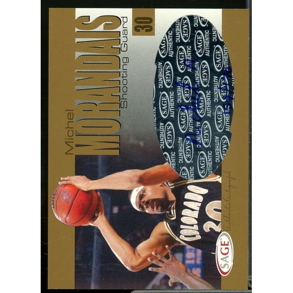 Michel Morandais/170 Rookie Card 2004 SAGE Autographs Gold #A21