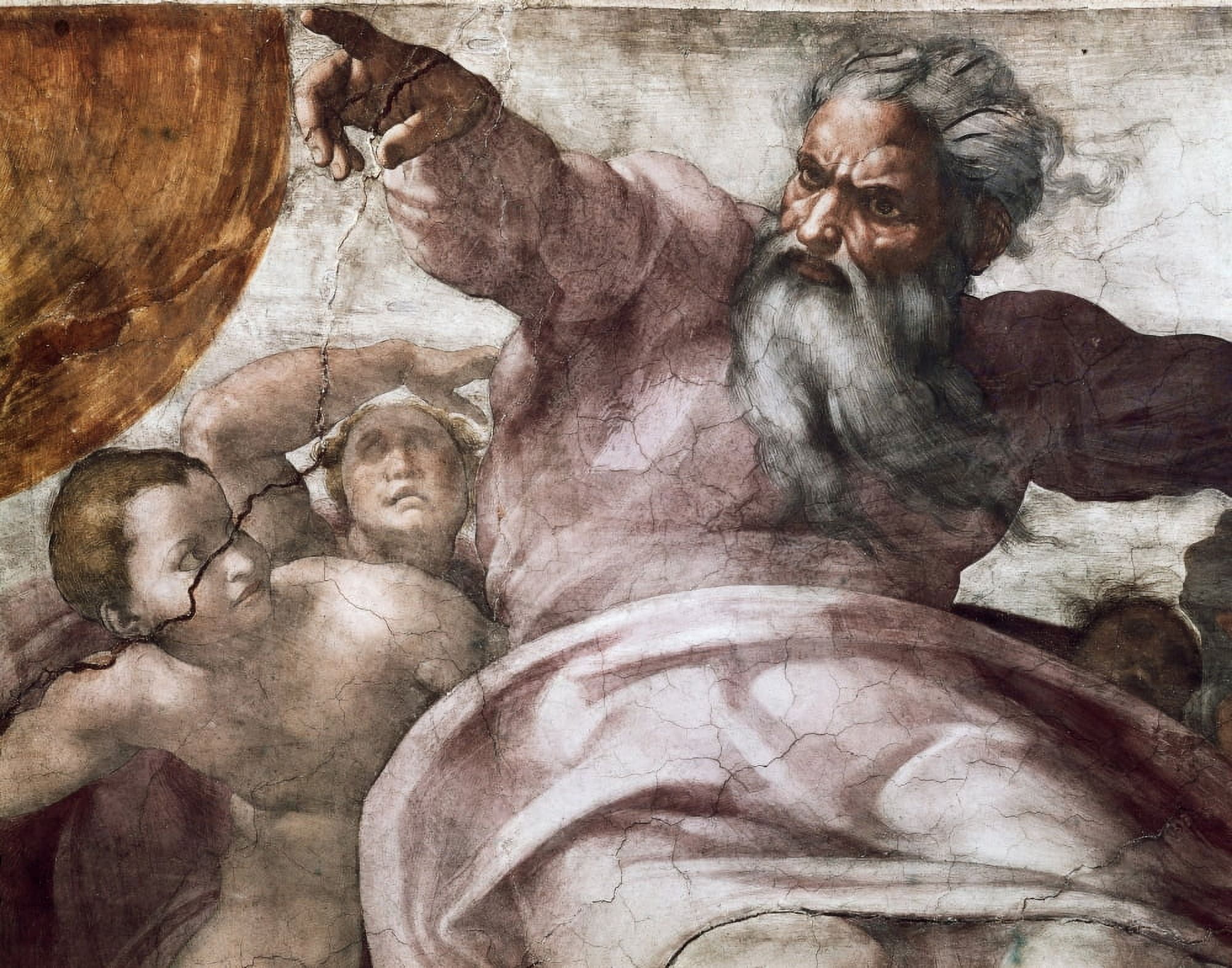 Michelangelo (1475-1564) Canvas Art - (24 x 18)