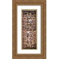 thumbnail image 1 of Michelangelo 2x Matted 14x24 Gold Ornate Framed Art Print 'Ceiling of the Sistine Chapel', 1 of 2