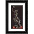 thumbnail image 1 of Michelangelo 2x Matted 16x24 Black Ornate Framed Art Print 'Samson and Two Philistines', 1 of 2