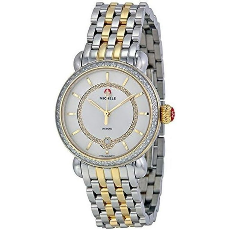 Michele CSX Elegance Women's Two-Tone Quartz Watch MWW03T000042