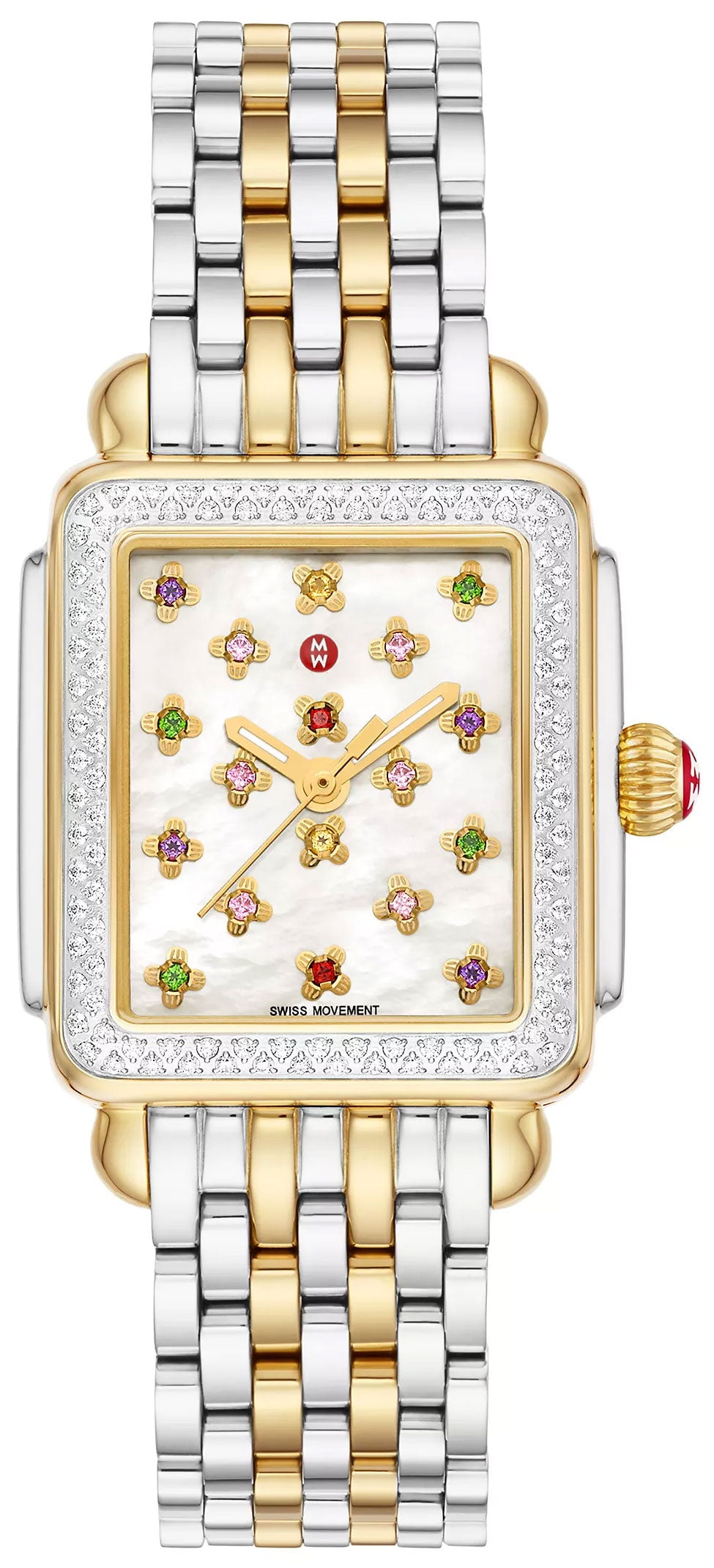 Mitchell304S ミッチェル Michele Deco Fleur Special Edition Two-Tone 18K Gold-Plated