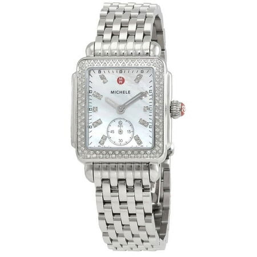 Elegant Michele Deco Mid Quartz Diamond Ladies Watch in Brunei at BND 4581 Rating 5