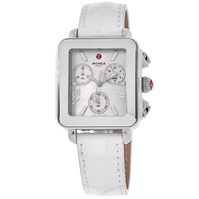Michele Deco Sport Quartz Chronograph Mother of Pearl Dial  display picture 2
