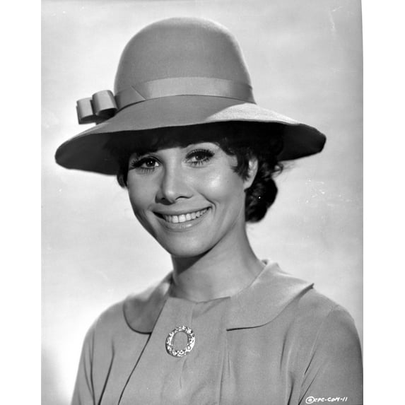 Michele Lee on a Hat and smiling Photo Print (24 x 30)