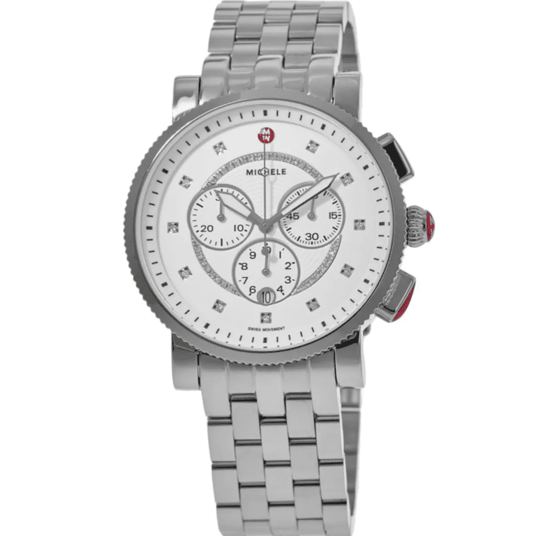 MICHELE silver watch (for small wrist) Authentic Ladies Watches: Accessorize Yourself In The Classic Elegance  main image 2
