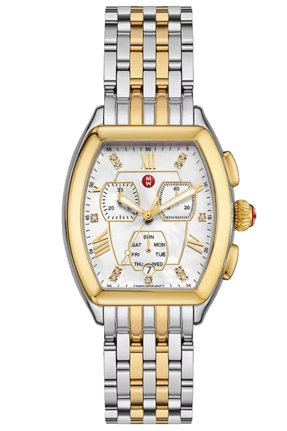 Releve Mww19a000040 White Dial Two Tone Bracelet 45mm Womens Watch