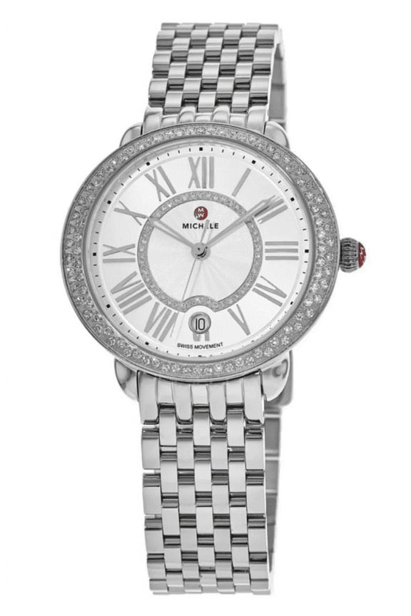 Serein Mid Stainless Steel Diamond Women's Watch MWW21B000143