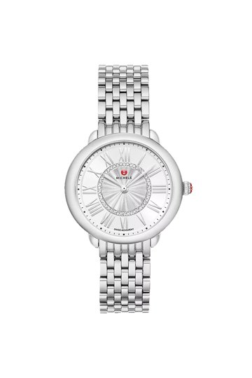 MICHELE Michele Watches in Luxury Watches | Silver - Walmart.com display picture 3