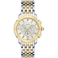 thumbnail image 1 of Michele Sidney Chronograph Diamond Two-Tone Womens Watch MWW30A000022, 1 of 2