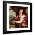 thumbnail image 1 of Michele Tosini 20x24 Black Modern Framed Museum Art Print Titled - Saint Mary Magdalene, 1 of 5