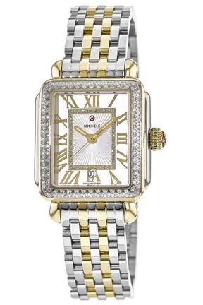 Women's Deco Madison Diamond Dial Two-Toned 33mm Watch MWW06T000144