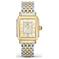 thumbnail image 1 of Michele Women's Deco Madison Diamond Two-Toned 33mm Watch MWW06T000147, 1 of 3