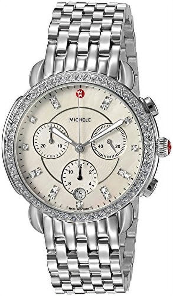 Michele Women's Sidney Chronograph Diamond 38mm Watch MWW30A000001