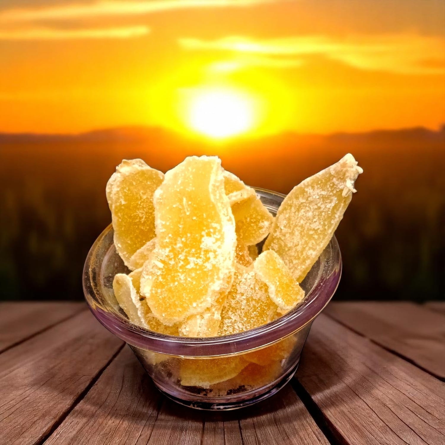 Michele's Pantry Ginger Crystalized Dried Fruit, 2-pack, 4 lbs.