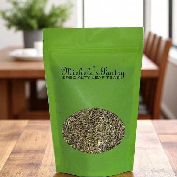 Michele's Pantry Green Tea Loose Leaf Naturally Caffeinated 8 oz. Bag