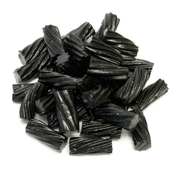 Micheles Pantry Soft Australian-Style Black Licorice, 2 lb Bulk Bag, Vegan