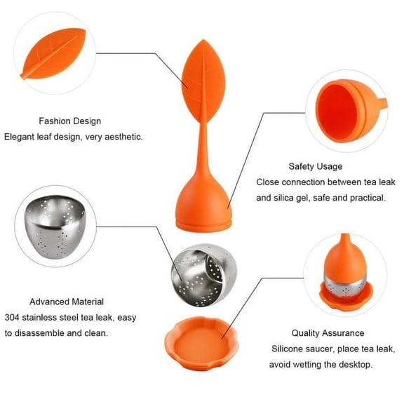 Micheles Pantry Stainless Steel Tea Ball Infusers, 3 Count  Metal Mesh Infuser Balls, 2" Interior Diameter