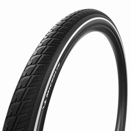 Michelin City Touring Road Tire, 27.5"x2.40, Wire, Clincher, MAGI-X, City Shield, 3x62, Black