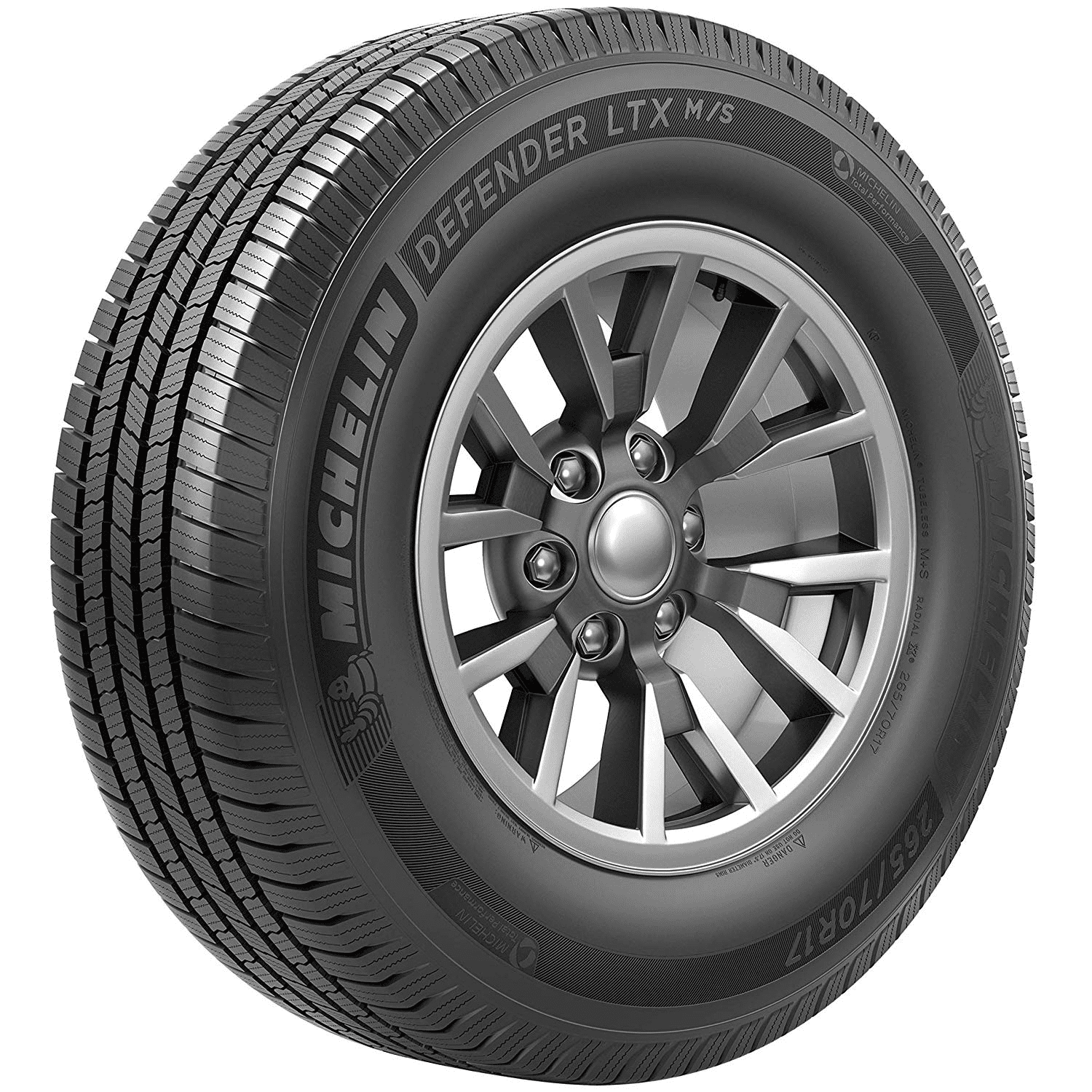 Michelin Defender LTX M/S All Season 245/65R17 107T Light Truck Tire Fits: 2004 Jeep Grand Cherokee Overland, 2019 Jeep Cherokee Trailhawk Elite