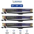 thumbnail image 1 of Michelin Endurance XT Beam 18"/18"/18" 3-Pc Wiper Blade Set For Audi Quattro 83 - Long-Lasting Streak-Free Design | Front & Rear Set, 1 of 3