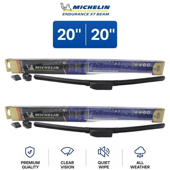 Michelin Endurance XT Beam 20"/20" Wiper Blade Set 2-Pc For Olds. Bravada 96-00