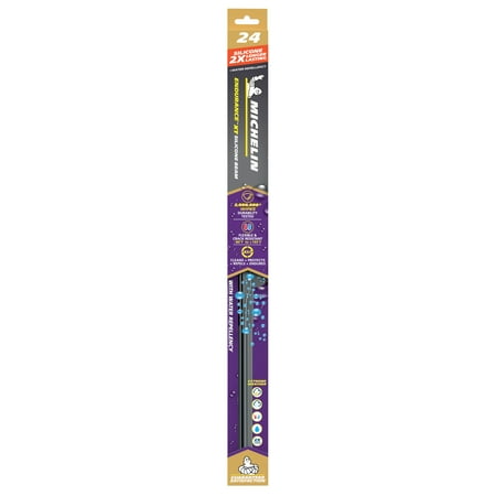 MICHELIN® Endurance XT 24" Silicone + Water Repellency Beam Windshield Wiper Blade