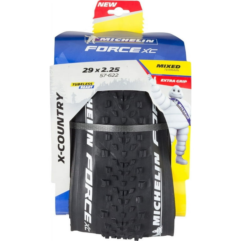 Michelin Force XC Tire 29x2.25 Tubeless Ready Folding Black GUM-X 60TPI MTB  