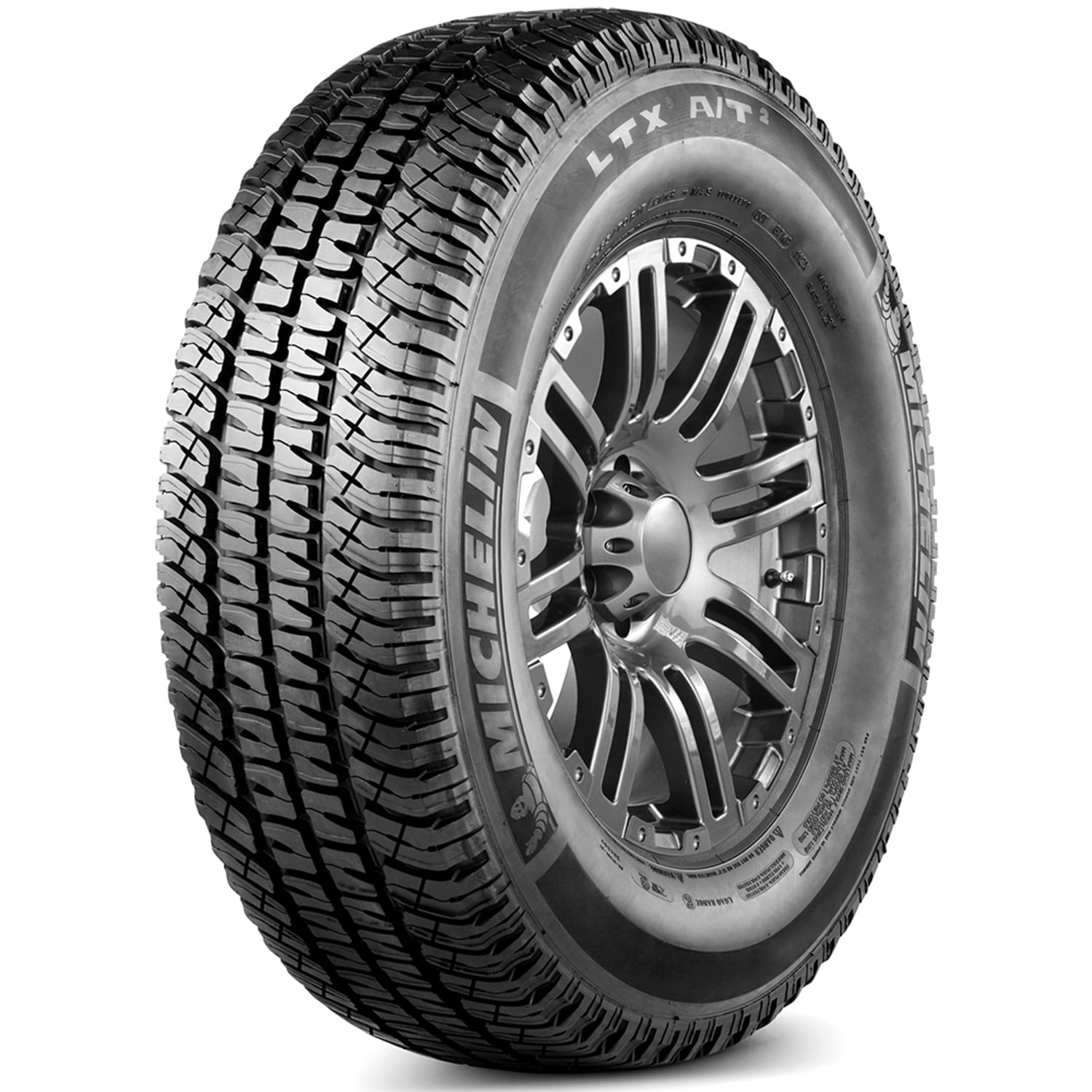 Michelin LTX A/T2 LT 235/80R17 Load E 10 Ply AT All Terrain Tire Fits: 2011-18 Chevrolet Silverado 3500 HD LTZ, 2011-13 Ram 3500 Laramie Longhorn